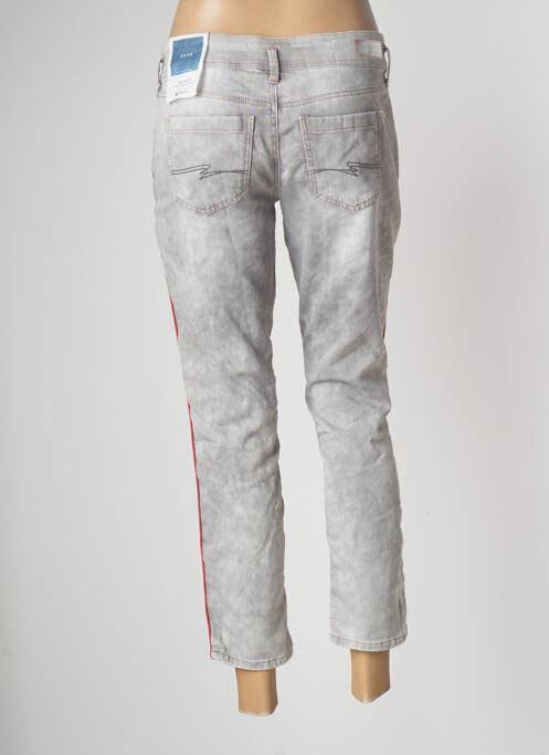 Jeans coupe slim gris STREET ONE pour femme