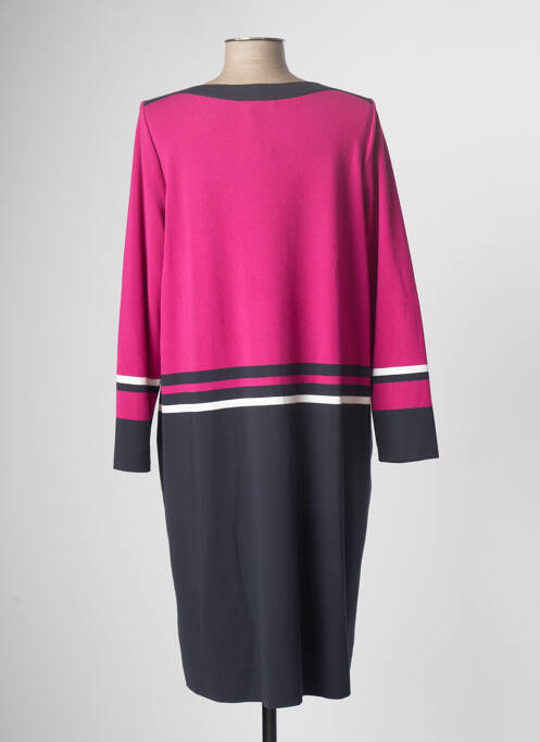 Robe pull bleu marine DEVERNOIS pour femme