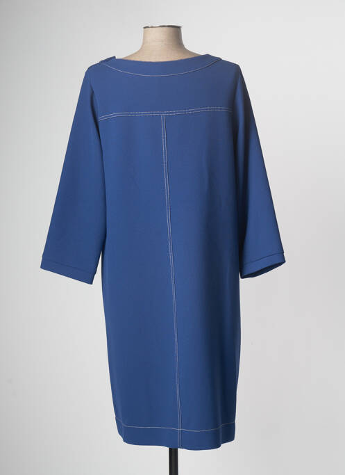 Robe mi-longue bleu DEVERNOIS pour femme