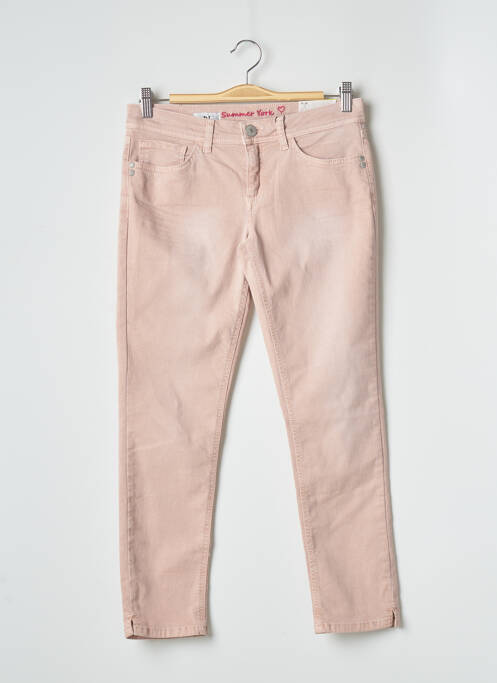 Jeans coupe slim rose STREET ONE pour femme