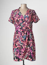Robe mi-longue rose MORGAN femme