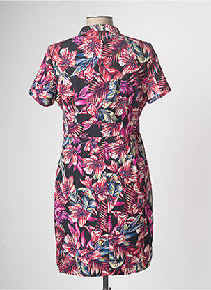 Robe mi-longue rose MORGAN femme