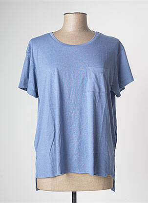 T-shirt bleu BLEND SHE pour femme