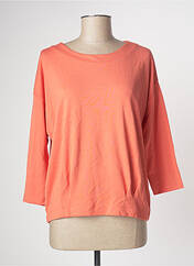 T-shirt rose MORE & MORE pour femme seconde vue