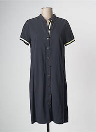 Robe mi-longue bleu marine DEVERNOIS femme