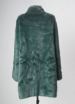 Manteau long vert DEVERNOIS femme