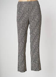 Pantalon droit noir DEVERNOIS femme