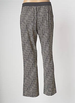 Pantalon droit noir DEVERNOIS femme