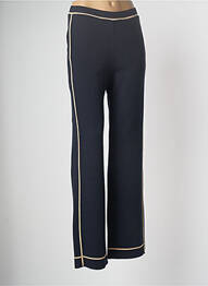 Pantalon large bleu marine DEVERNOIS femme