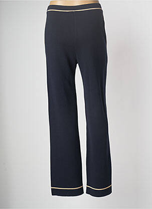 Pantalon large bleu marine DEVERNOIS femme