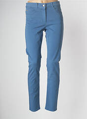 Jeans coupe slim bleu DEVERNOIS pour femme seconde vue