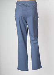 Pantalon droit bleu DEVERNOIS pour femme seconde vue