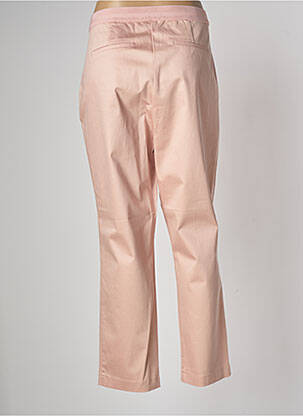 Pantalon droit rose DEVERNOIS femme