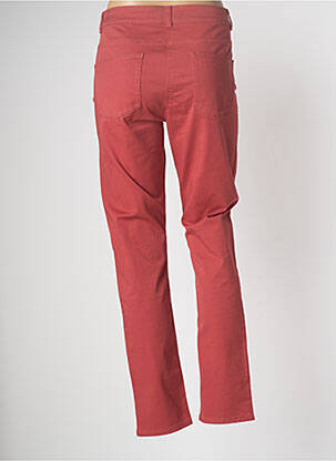 Pantalon slim rouge DEVERNOIS femme