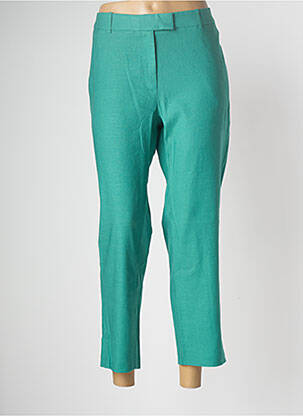 Pantalon droit vert DEVERNOIS pour femme