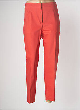 Pantalon chino rouge DEVERNOIS femme