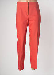 Pantalon chino rouge DEVERNOIS pour femme seconde vue