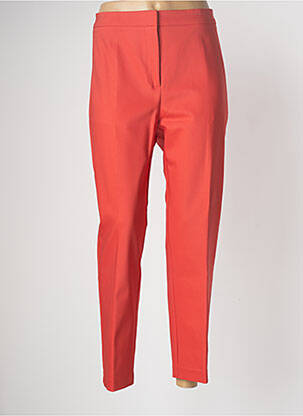 Pantalon chino rouge DEVERNOIS pour femme