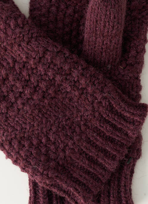 Gants violet PIECES pour femme