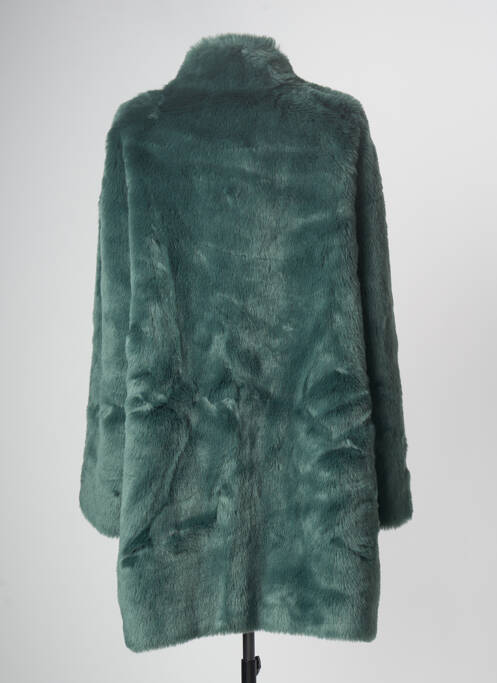 Manteau long vert DEVERNOIS pour femme