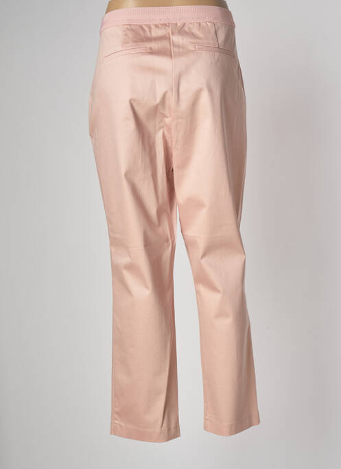 Pantalon droit rose DEVERNOIS pour femme