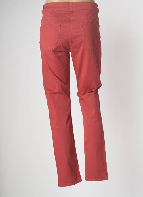 Pantalon slim rouge DEVERNOIS pour femme