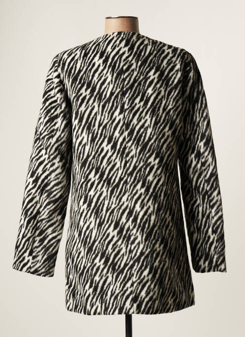 Manteau long noir ONLY pour femme