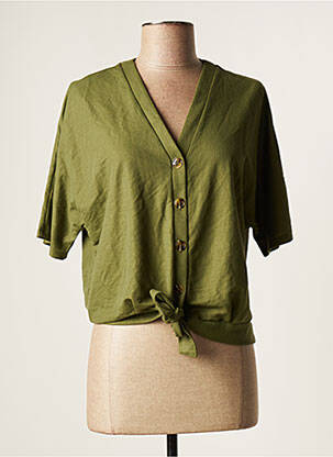 T-shirt vert S.OLIVER pour femme