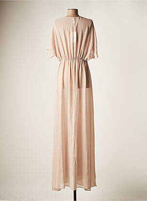 Robe longue violet MANGO femme