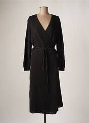 Robe mi-longue noir DEVERNOIS pour femme seconde vue