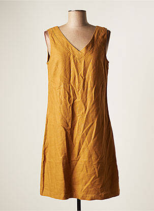 Robe mi-longue marron MEXX femme