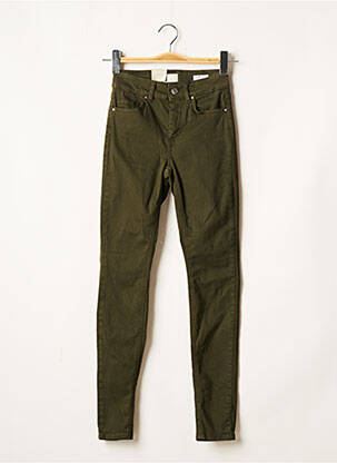 Jeans skinny vert ONLY femme