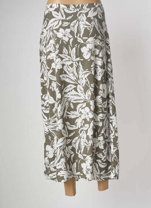 Jupe longue vert fonce DEVERNOIS pour femme