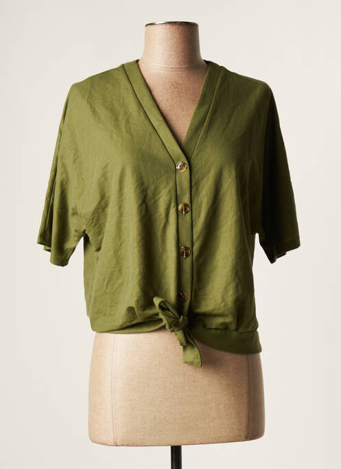 T-shirt vert S.OLIVER pour femme