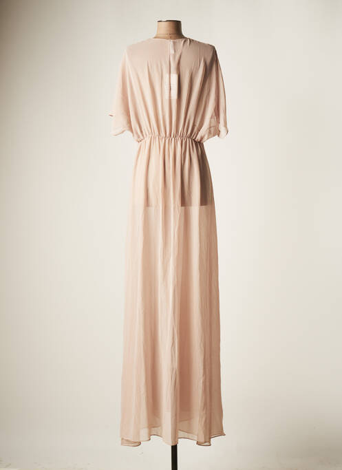 Robe longue violet MANGO pour femme