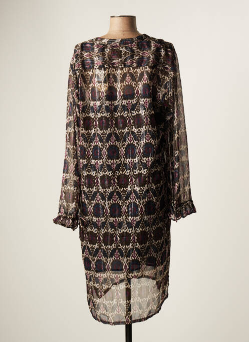 Robe mi-longue or SCOTCH & SODA pour femme