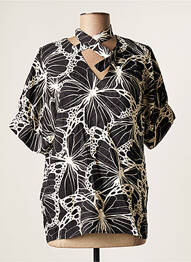 Top noir ASTRID BLACK LABEL femme