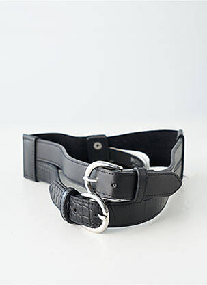 Ceinture noir MORGAN femme