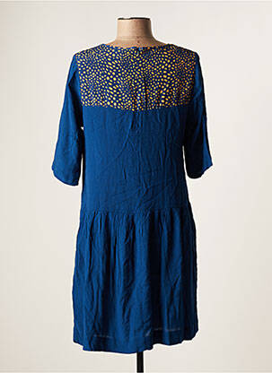 Robe mi-longue bleu FLAIR femme