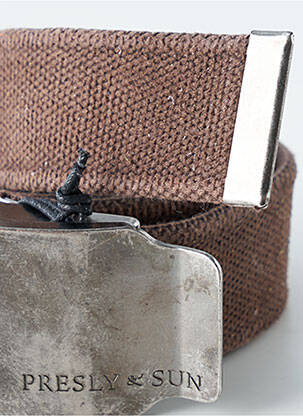 Ceinture marron SO WHAT femme