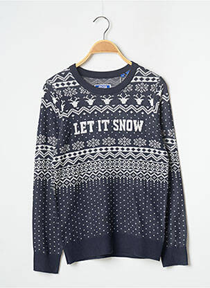 Pull bleu JACK & JONES garçon