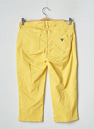 Jeans coupe slim jaune GUESS fille