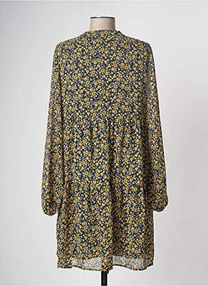 Robe mi-longue jaune VERO MODA femme