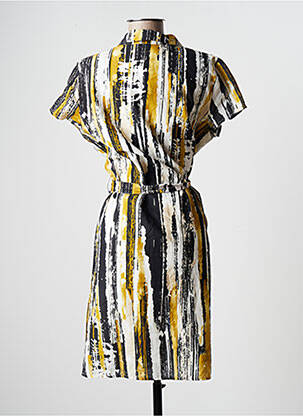Robe mi-longue marron MEXX femme