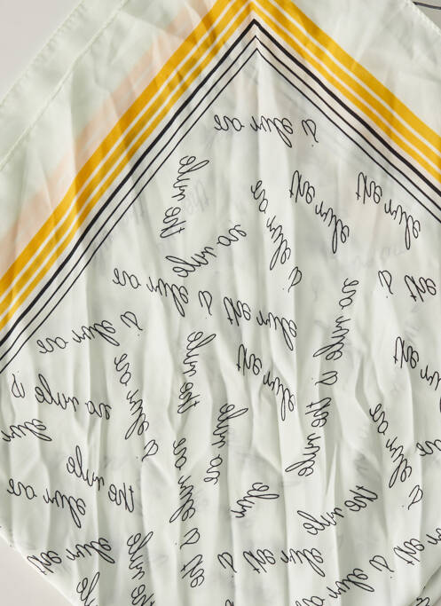 Foulard jaune ONLY femme