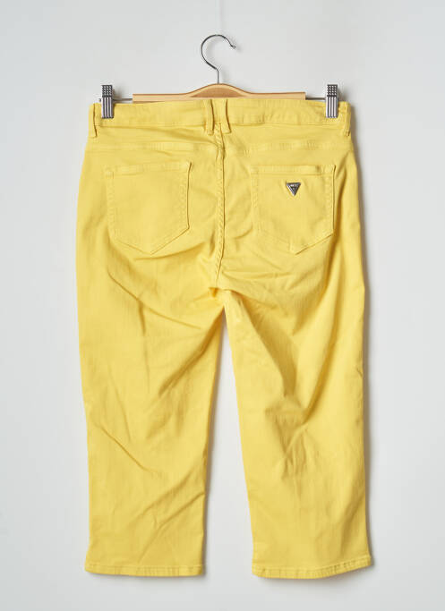 Jeans coupe slim jaune GUESS pour fille