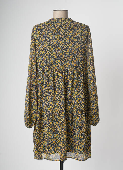 Robe mi-longue jaune VERO MODA pour femme