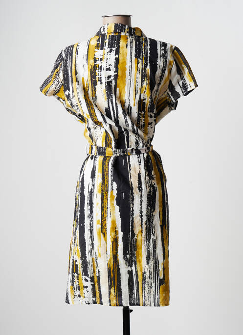 Robe mi-longue marron MEXX pour femme