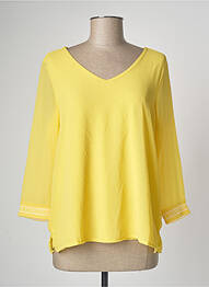 T-shirt jaune STREET ONE femme