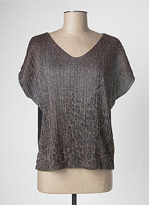 T-shirt marron BELLITA femme